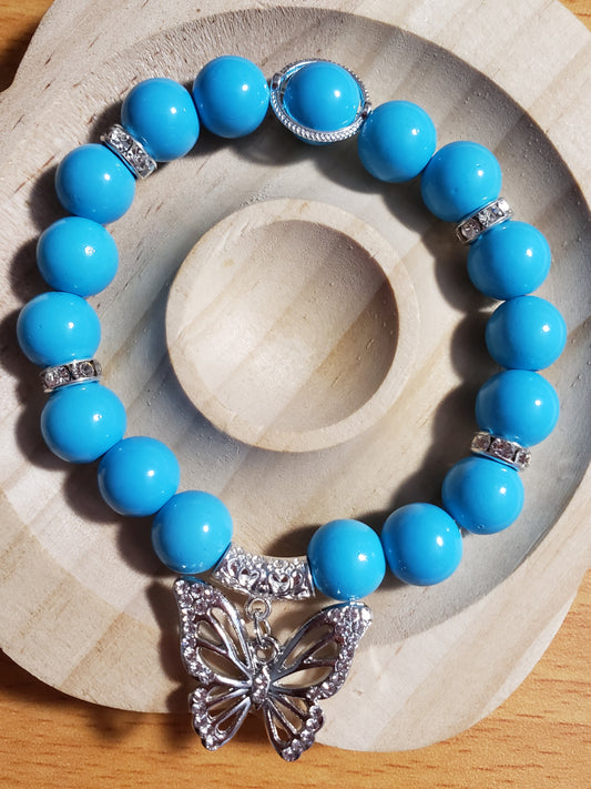 Butterfly serenity bracelet