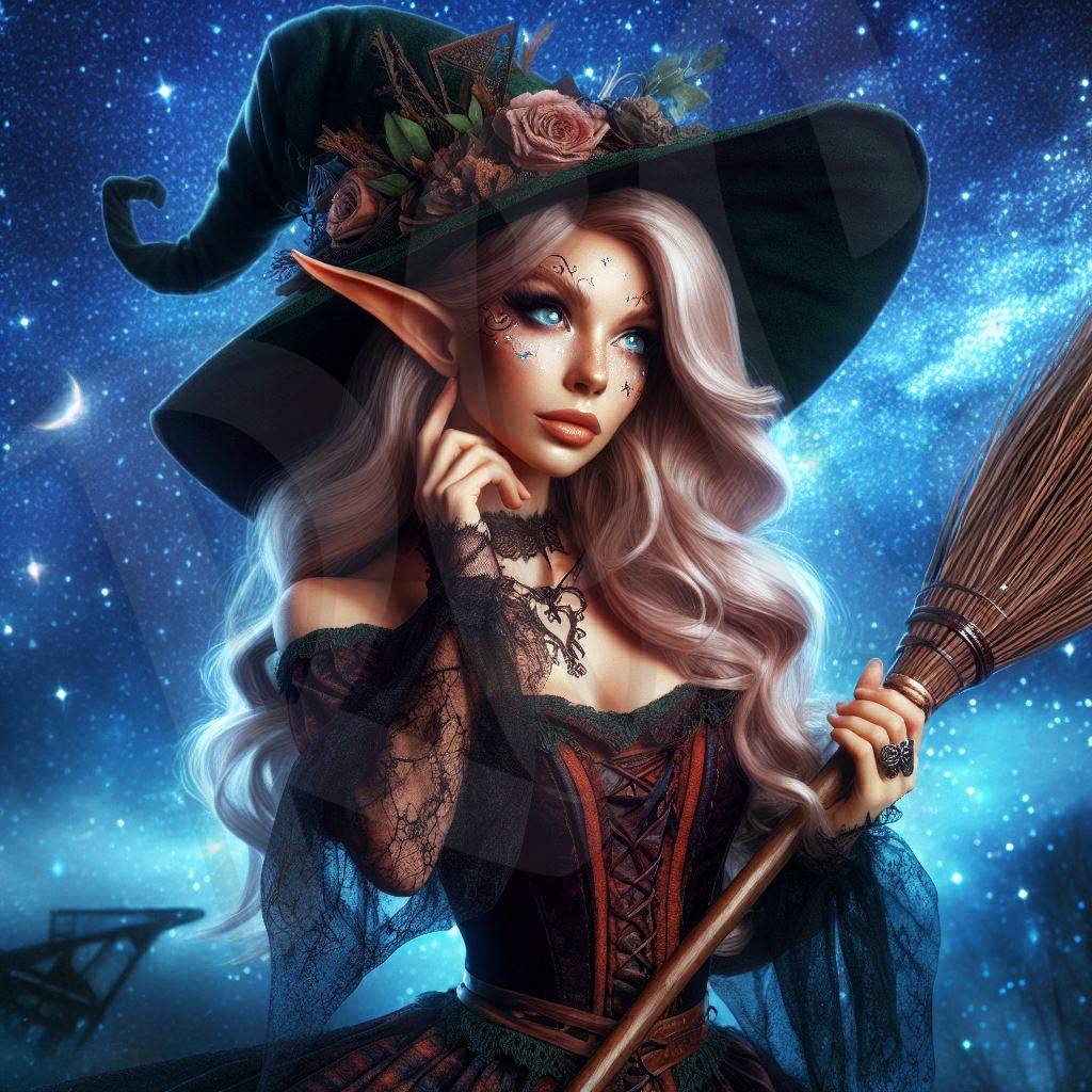 Fantasy witch