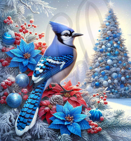 Christmas Bluejay