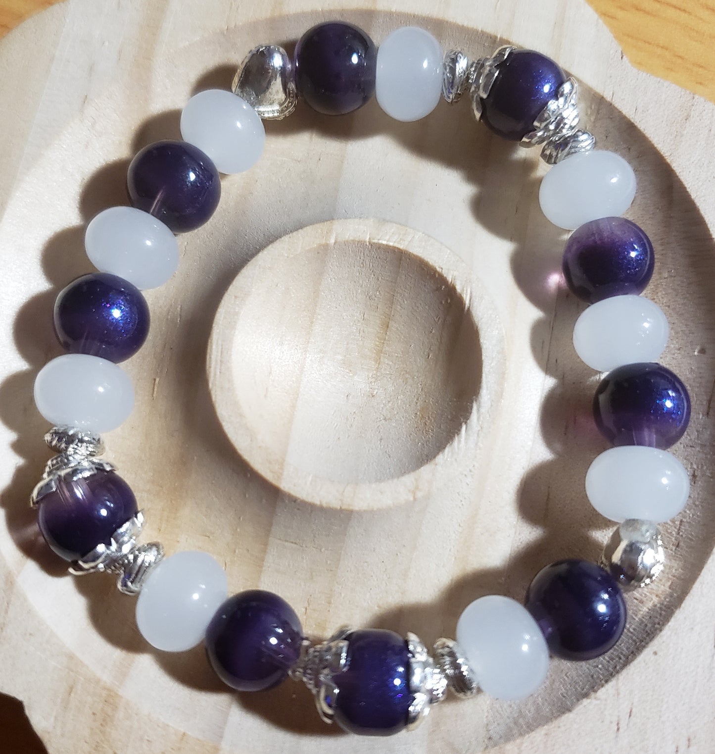 Purple lush bracelet