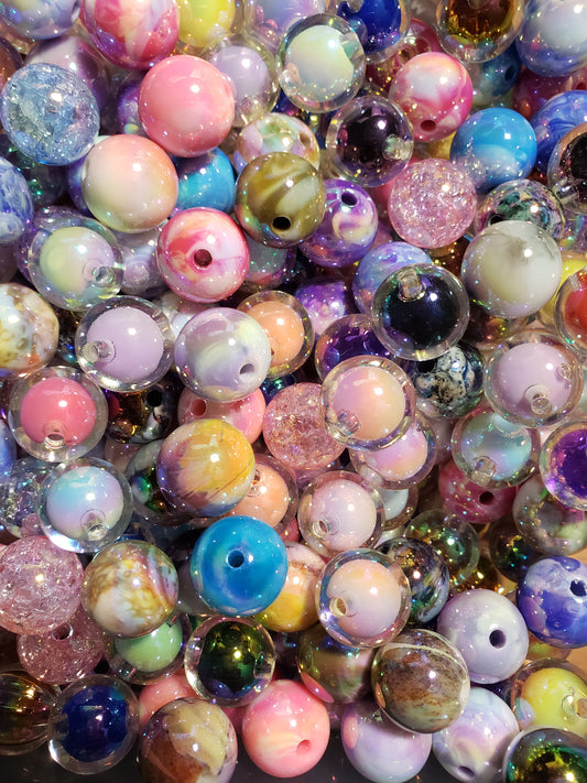 Marble & double layer mix