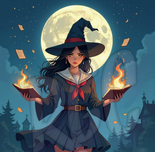 Spellbooks Burning
