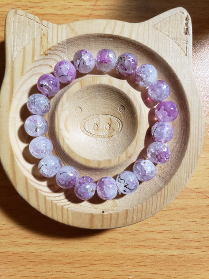 Purple & Gold Drizzle