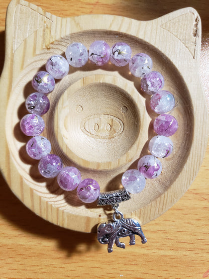 Purple & Gold Drizzle