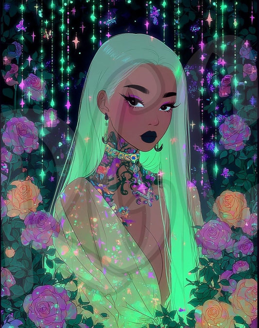 She Who Glows in Gardens