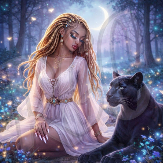 Moonlit Serenity in the Forest