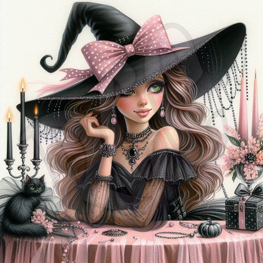 Fancy Gothic Witch