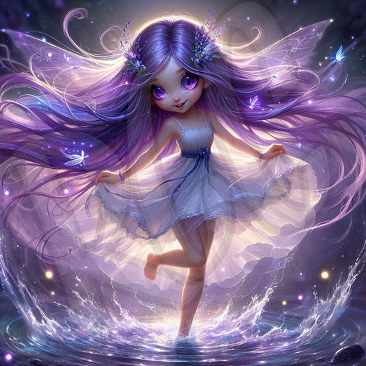 Purple faerie