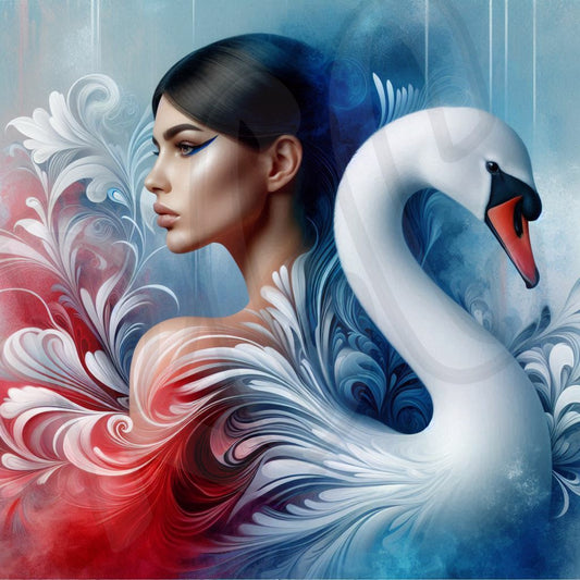 Magical swan