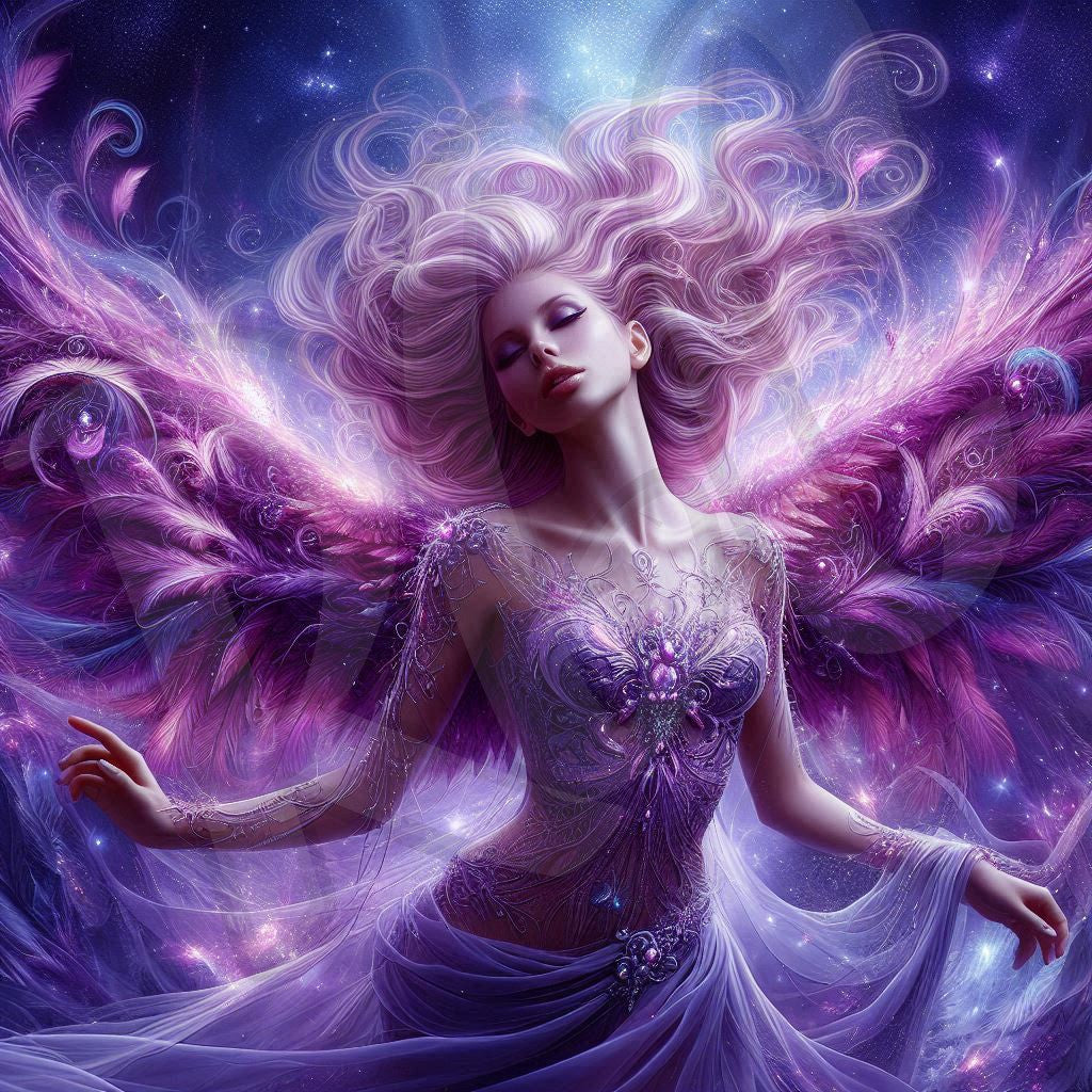 Purple passion angel