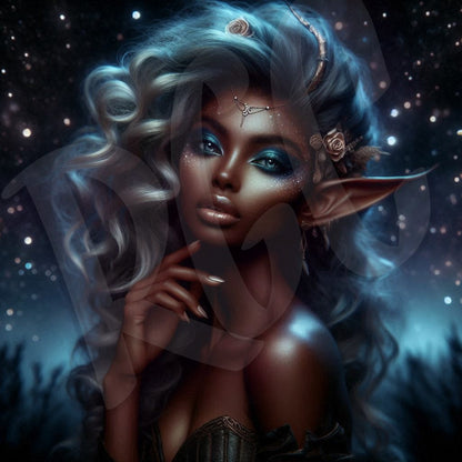 Moonlight fantasy elves