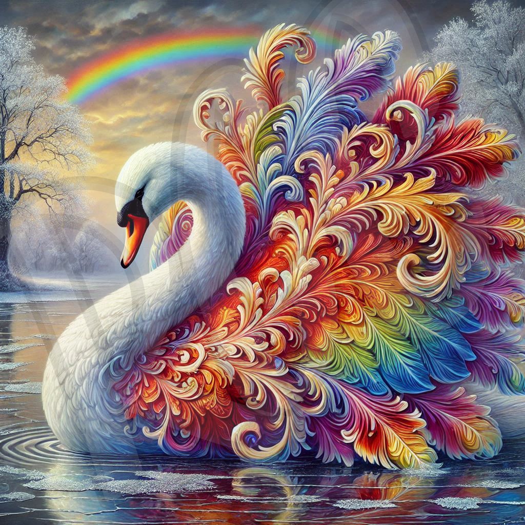 Rainbow Swan