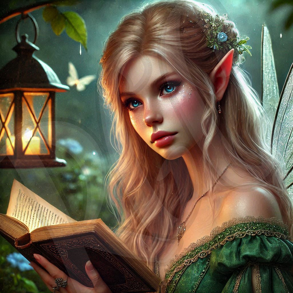 Read Elf Reading Elf – Rhinestone Goddess Creations