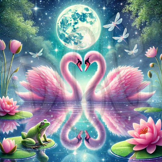 Pink Swans