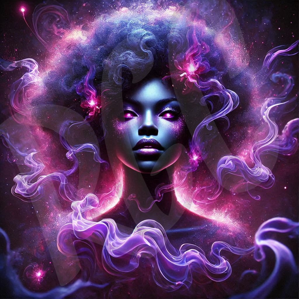 Purple smoke – Rhinestone Goddess Creations