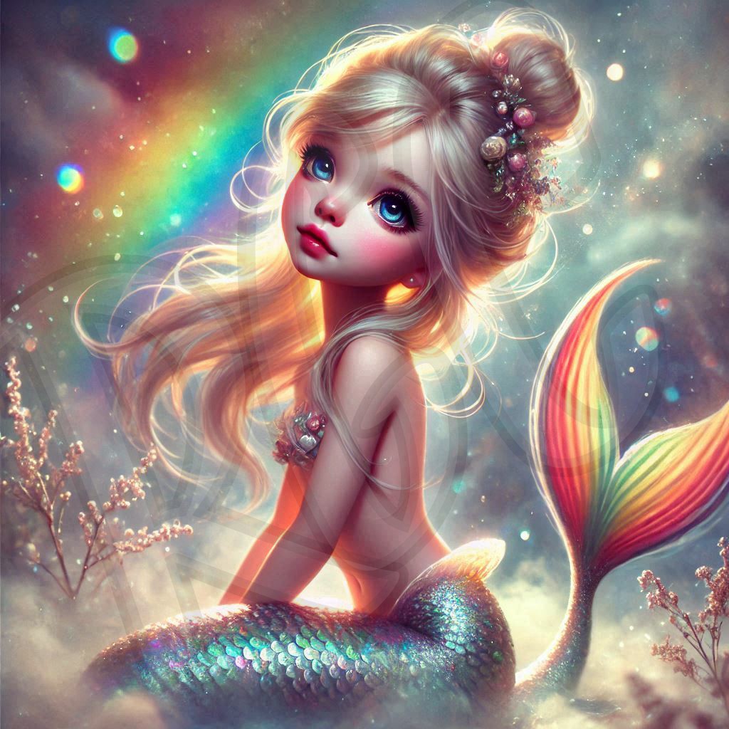 Rainbow Mermaid tail