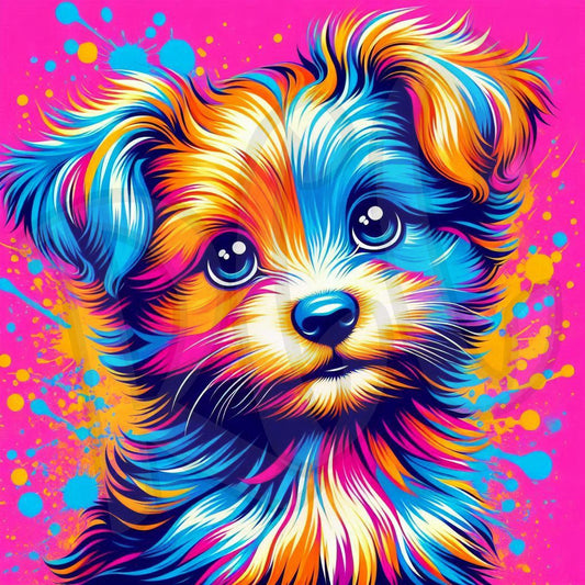 Colorful pup 1-3