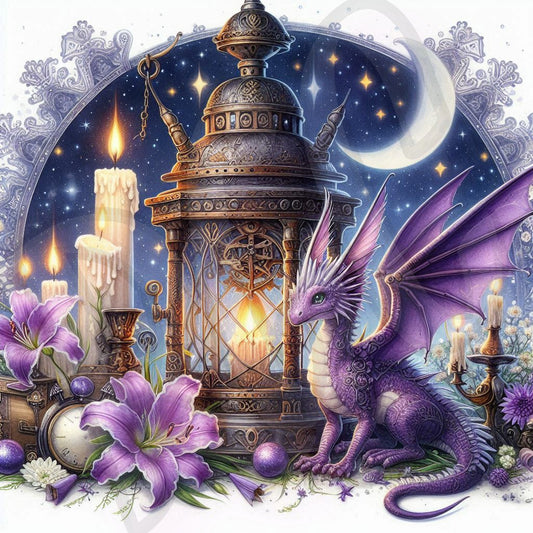 Midnight Dragon Lantern
