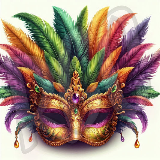 Mardi Gras Mask