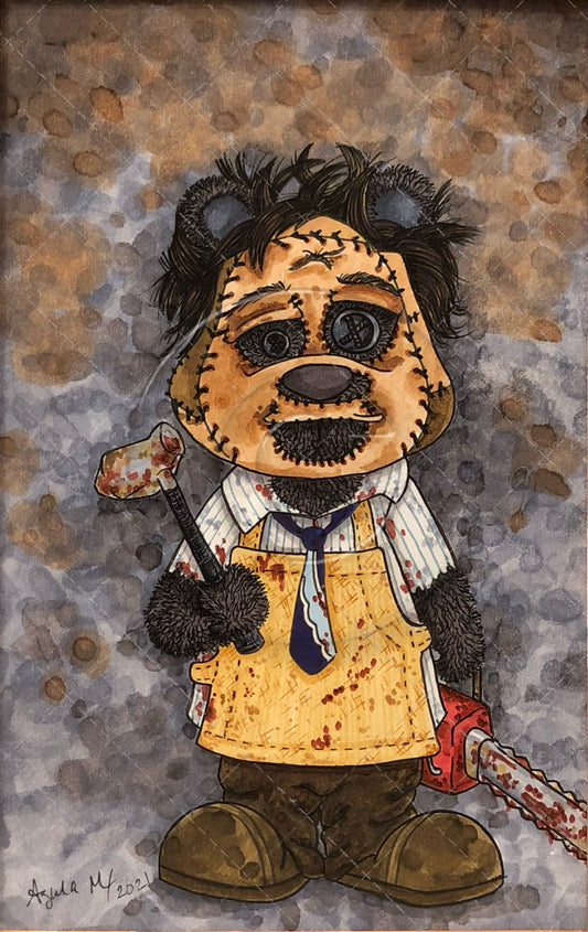 Texas chainsaw teddy (no border)