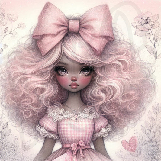My big pink bow