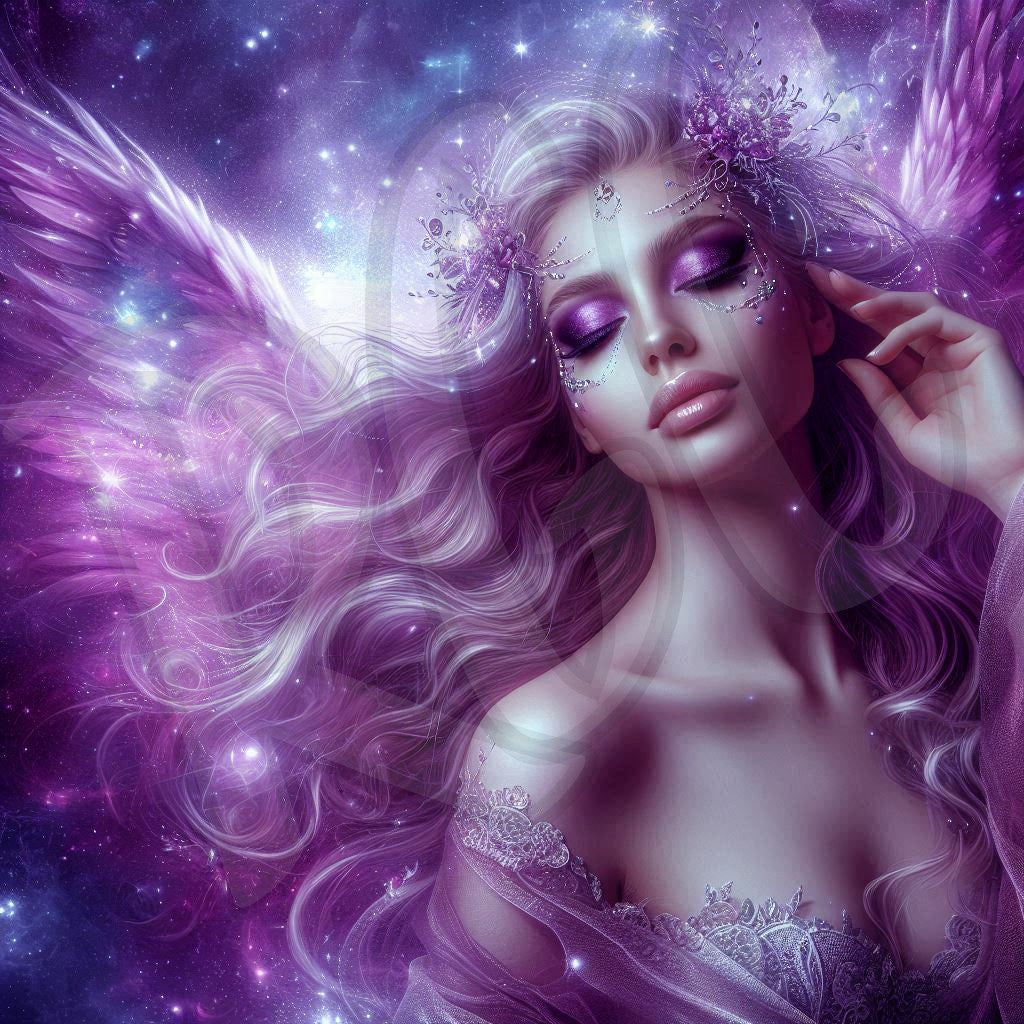 Purple passion angel