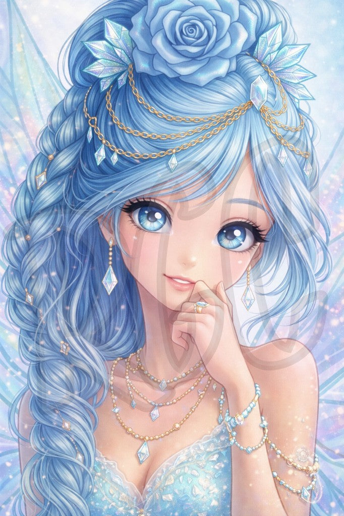 Fae Beauty with Crystal Accents