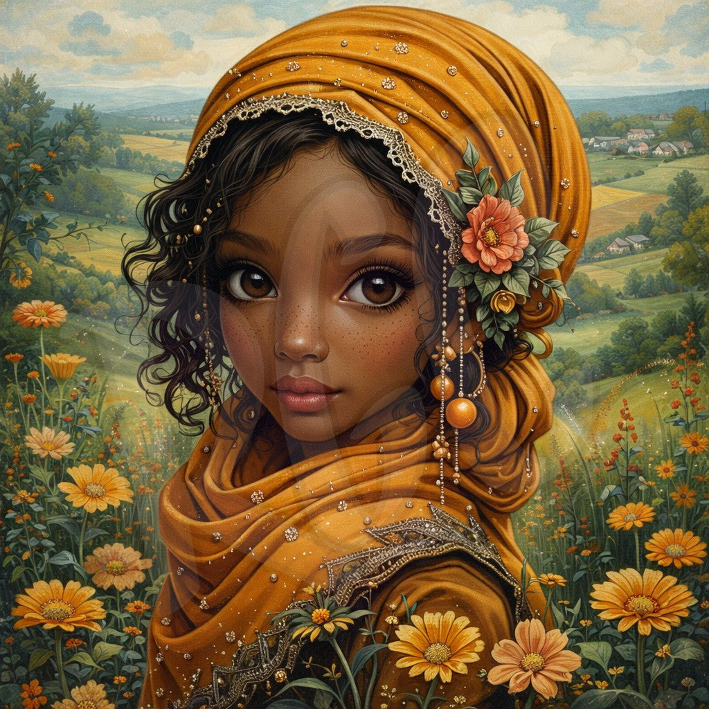 Golden Meadow Girl