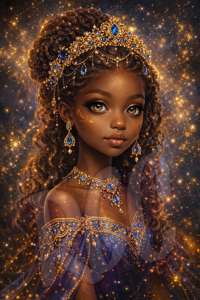Golden Sparkle Goddess