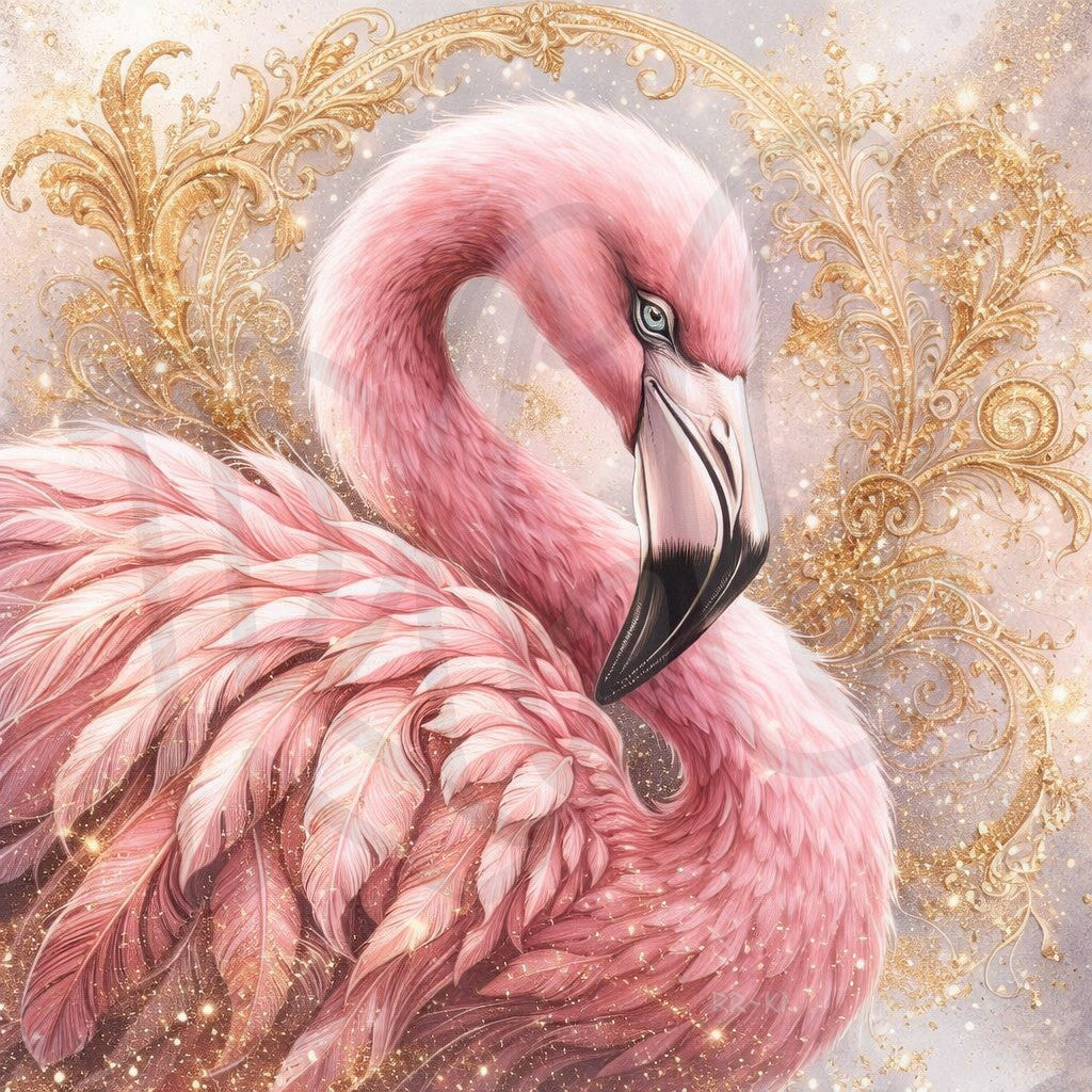Blush Flamingo Fantasy