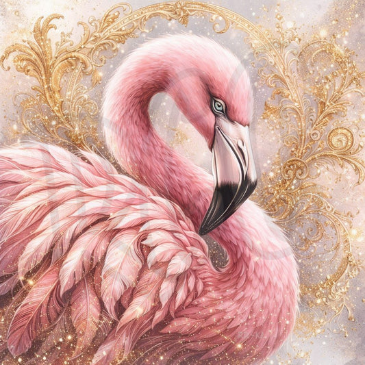 Blush Flamingo Fantasy