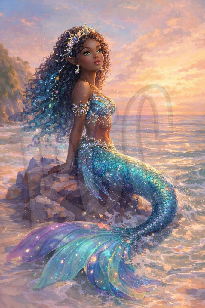 Mermaid of Celestial Shores