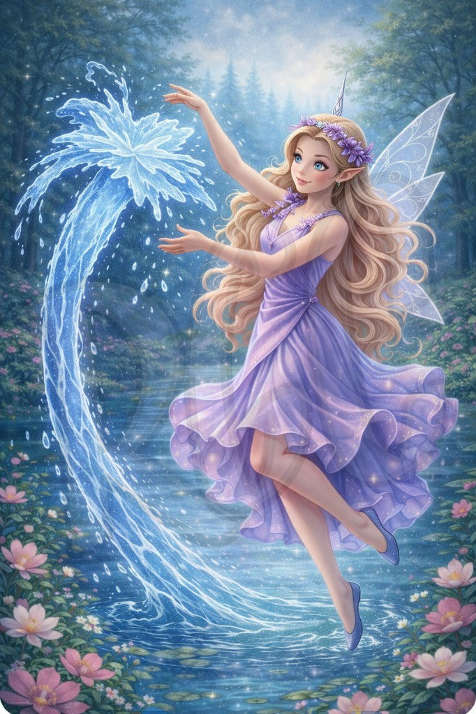 Dance of the water fairy