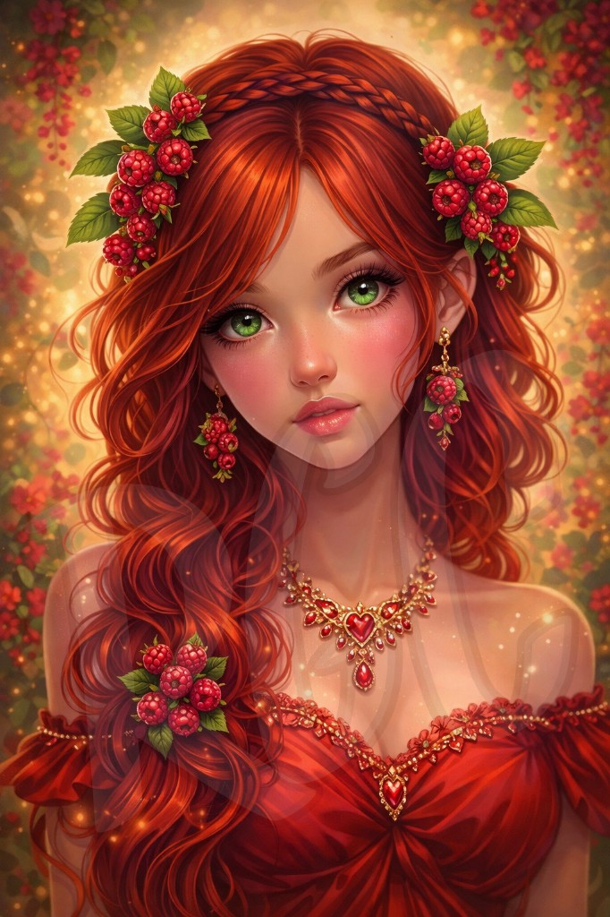 Berry-Kissed Beauty