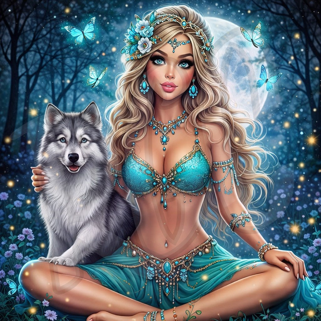 Moonlit Guardian & Mystic Wolf