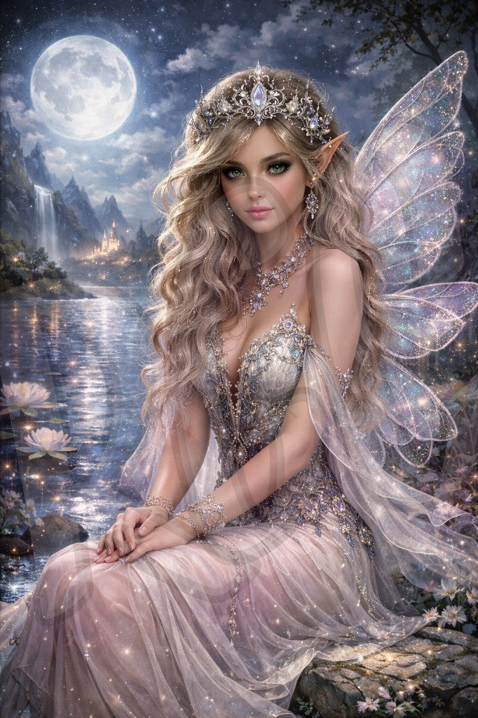 Celestial Wings by the lake