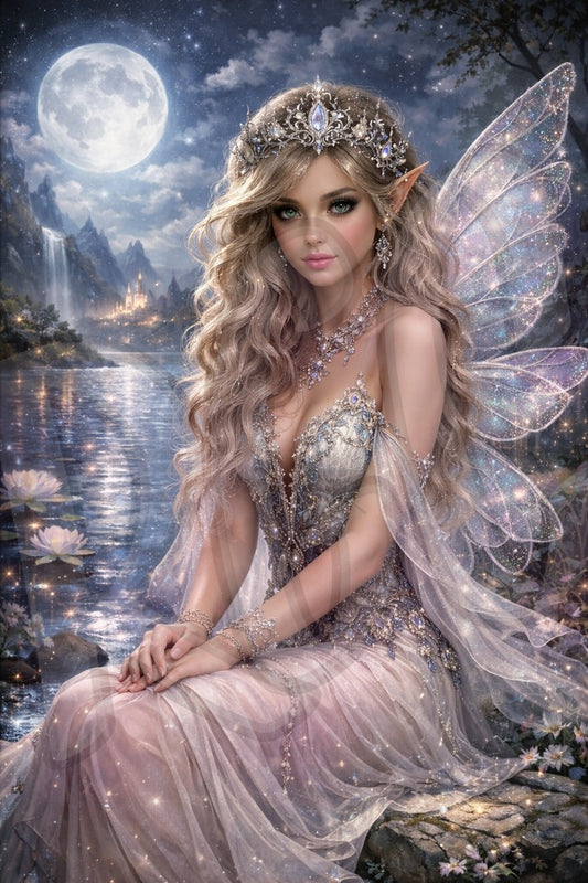 Celestial Wings by the lake