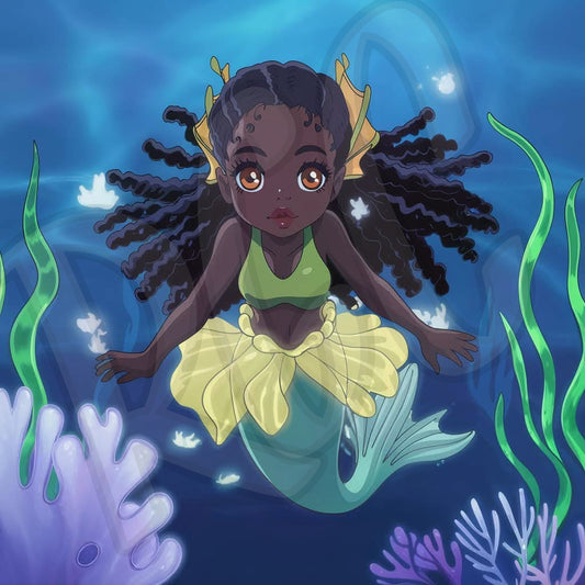 Sasha the mermaid