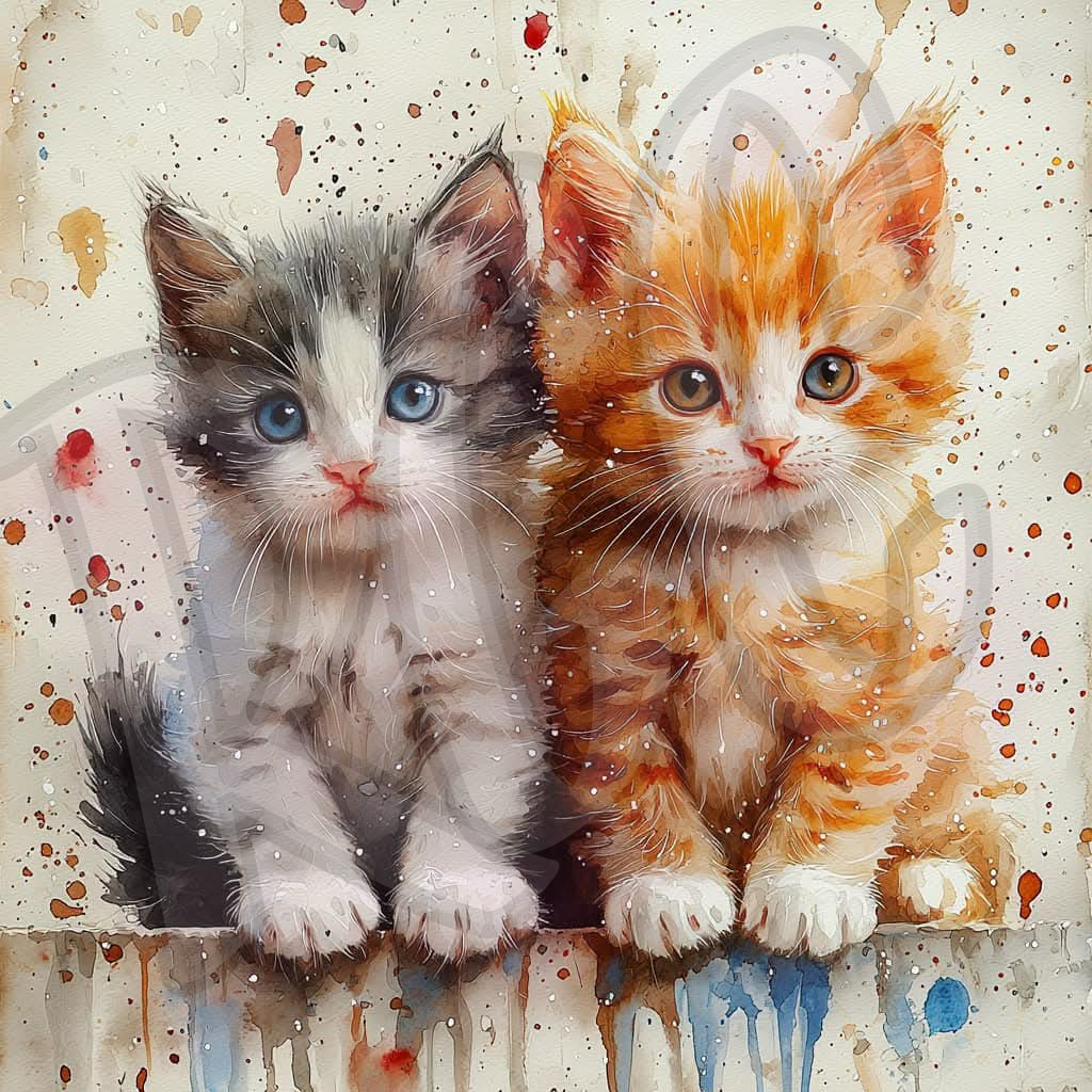 Two kittens
