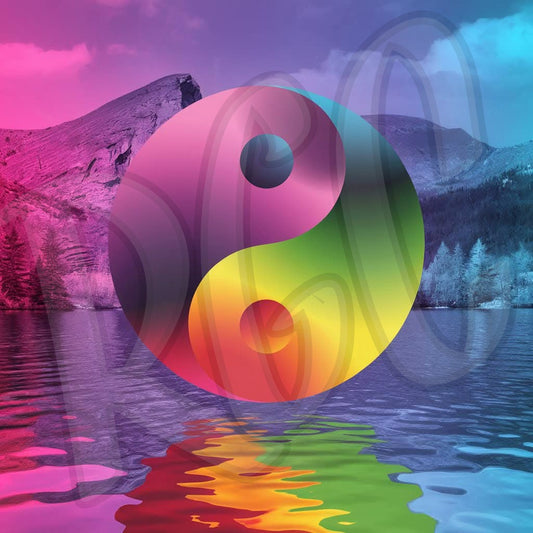 Rainbow Yin Yang