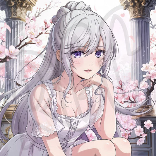 Purple eyes