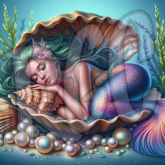 Sleepy Mermaid