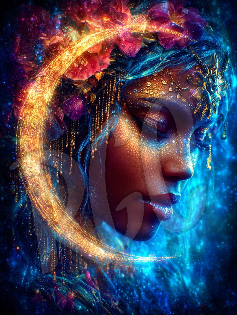 Moonlit Face