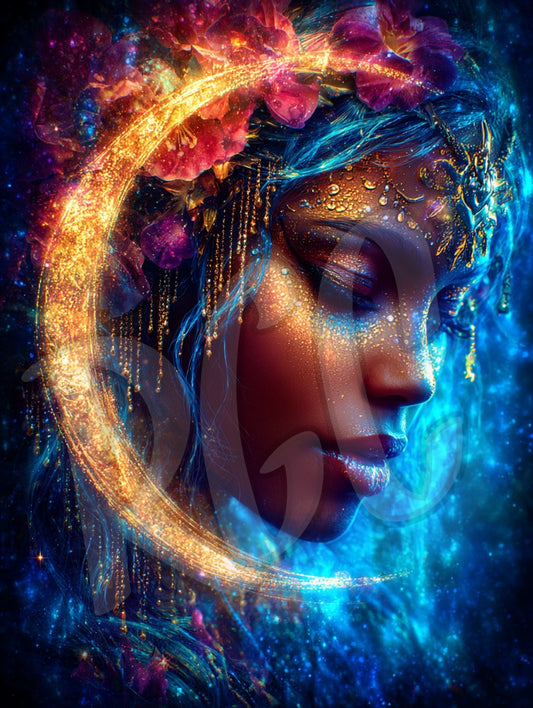 Moonlit Face