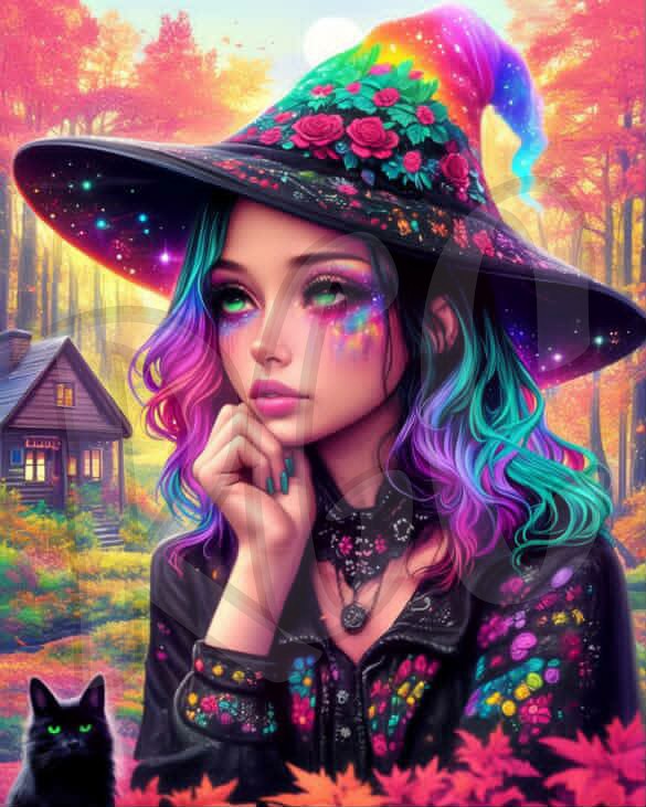 Mystic Cottage Witch
