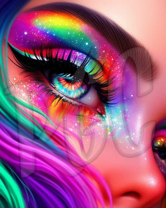 Rainbow Nebula Eyes