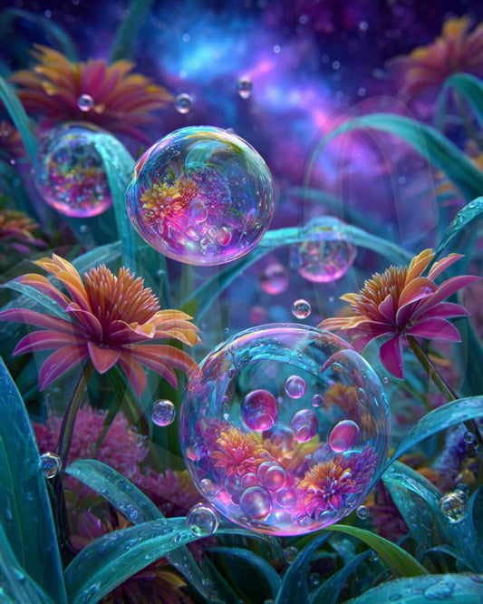 Prism Bloom Bubbles
