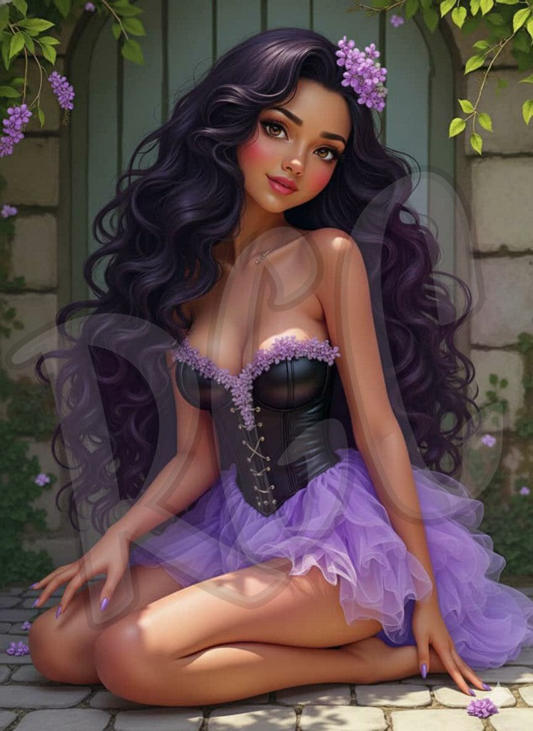 Violet Garden Elegance