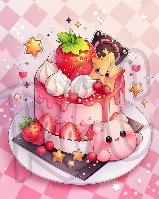 Strawberry Wish Cake