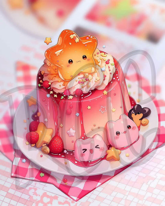 Starberry Cake